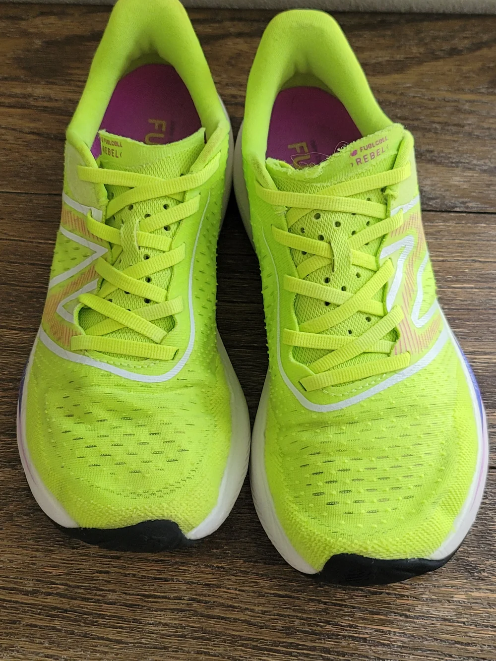 New Balance Fuelcell Women's Neon Lime Running Sneakers